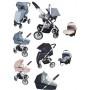 Pierre Cardin PS687N 3 funkcis babakocsi 3 funkcis mzes sportrsz hordoz babakocsi llthat tolkarral lbzskokkal