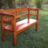 Rusztikus gyerekpad Baba mama gyerek Btor Gyerekszoba Gyerekbtor Antik pad mintjra ksztett gyerekeknek val kispad Kizrlag fbl kszlt 100X32X63 cm A plc Meska