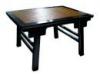 Rattan kzep dohnyzasztal 77x80x80 cm