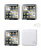 OSRAM 40012 1 Qod Chrome Set 10 5w Indoor Led Luminaires