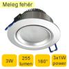 Bepthet power ledes lmpatest billenthet kivitelben 3 db nagy teljestmny power led biztostja a 35 wattos halogn izznak megfelel fnyert