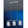 Kika 85329 Pyton Krm Kristly 3x40w G9 Csillr Fggesztk Lmpa 12894540