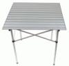 Nagyon knny sszecsukhat camping asztal praktikus hordtskval Anyaga polrozott alumnium Mrete 70x70x70 cm Mrete sszecsukva 72x12x12 cm