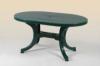 140 cm ovlis manyag kerti asztal fehr Kerti btor Kerti asztal Manyagasztal kerti asztal kerti btor Mretek 140x90x72 cm Boulevard lbakkal 11 60 kg PP bl gyrtott