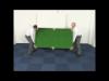 BCE 6 sszecsukhat Rolling Lay Flat snooker asztal fekete sznben