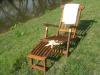 Ez a Steamer nyuggy sszecsukhat mrete 160 60 90 I osztly minsgi vlogatott ids teakfbl kszlt A Teak fa nagyon ma