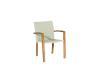 Az Astoria karfs szk Teak rattan fehr lersa