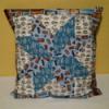Londonos patchwork prnahuzat Otthon lakberendezs Lakstextil Patchwork foltvarrs Varrs London illetve Anglia szimblumaival dsztett klnleges textilekbl varrtam ezt a prnahuzatot A Meska