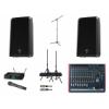 DJSoundLight Komplett Aktv Hangfal Szett 2