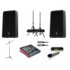 DJSoundLight Komplett Aktv Hangfal Szett 1