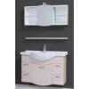 Tboss Bianka elegant 105 als szekrny mosdtl fels szekrny polc Mretek Fels rsz 49x105x15 cm Als rsz 71x105x33 cm Polc 105x15 cm A fels rsz tkrs velt