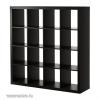 Expedit polc 4 4 IKEA fekete