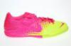 Nike kamasz b terem cip JR NIKE5 ELASTICO Szintetikus fels rsz textil bls szintetikus talp szne rzsaszn neon zld fzs orrn nyelvn nyomott mrkajelzs sarkn hmzett oldaln rvarrt pipa