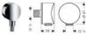 Hansgrohe Fixfit S fali csatlakoz zuhanycshz 27453000 krm
