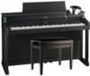 Roland HP 307 SB szatn fekete digitlis zongora llvnnyal Csodlatos SuperNATURAL zongora hangzs PHA II es billentyzet kivlt pontos mechanikval Klasszikus pozciban