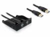 DeLock 3 5 5 25 ellapi panel 2xUSB3 0 kivezets 61828