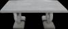 Beton asztal