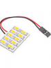 T10 ba9s festoon 2 5W 10x5730smd meleg fehr fny led izz aut olvaslmpa 12V