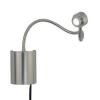 Bright LED Gooseneck Reading Lamp MM Wall Mount Light Energy Saving Flexneck 15