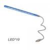 USB 10 LED Rugalmas So Cs olvaslmpa fny