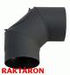 Vastagfal acl fstcs knyk 132 mm es tmrvel 90 os csatlakozs Cikkszm R D132 90 Fekete szn