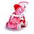 Hello Kitty mints tetvel elltott sznes babakocsi A jtk ers manyagbl kszlt fix kerekekkel Mretek 38 x 60 x 55 cm