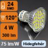 10 SMD LED lmpa SMD5050x24 4 Watt hideg fehr