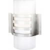 CARLINE Falikar inox manyag 1xE27 11W