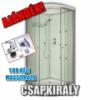 Fehr veghtfalas hidromasszzs zuhanykabin 90x90x215 CSK400