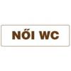 Informcis matrica KF172 200x70 mm Ni WC