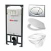 Alcaplast A101 WC szett falba p
