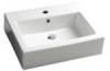 Aqualine pultra szerelhet mosd 50x41 cm fehr LW1056