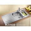 BlancoLIVIT 6S Centric Rozsdamentes mosogattlca