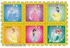 Princess szivacs puzzle 6db os