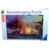 Algri hajcsatrl kszlt festmnyt brzol 3000 db os puzzle