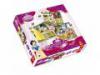 Princess Hfehrke 3 1 hrom az egyben 20 30 50 db os puzzle Trefl