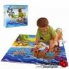 Lers Kalzokat brzol 45 db os padl puzzle nagy mozaikdarabokbl Kirakott mret 64 x 44 cm Tartozkok 45 ris mozaikdarab
