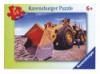 A Ravensburger Autk 54 darabos minipuzzle jtk vidm auts figurkkal szrakoztatja s egyben tantja is a gyerekeket A npszer jtk fejleszti a logikai kpessget finomtja a motoros mozgst s s