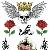 Falmatrica faltetovls ntapads faldekorci 1 csomag Mistery Rose