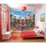 Chuggington mozdonytanoda fali tapta Walltastic