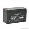 Delight Zsels tpegysg sznetmentes akkumultor 65 x 150 x 94 mm 12V 7 Ah 18521