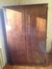 Art Deco stlus tmr difbl kszlt ktajts ruhsszekrny elad Magyar gyrtmny Magassg 185 cm szlessg 120 cm ml