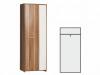 FOR Quadro QDRS72 akaszts ruhsszekrny