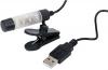 Csptets LED es lmpa USB csatlakozssal 2 db szuperfnyes fehr LED tpellts USB porton keresztl fogyaszts 40mA max O 10 mm kbelhossz 80 cm A gyrt szerint a jl tervezett gmbfejes csptetne