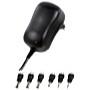 HQ 12W llthat feszltsg  tpegysg Adapter Hlozati univerz 3 12V 1000mA P SUP EU10 00 Univerzlis hlzati adapter 100 240V 1000mA Kimeneti feszltsg 3V 4 5V 5V 6V 7 5V 9V 12V DC Csatlakozk m