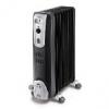 Heizger te DeLonghi KH 770920 Black Radiator mit 9 Heizrippen schwarz
