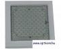 Manyag LED panel lmpa fnyereje 1000 Lm Fnyereje azonos a 75 Wattos hagyomnyos gvel Fogyasztsa 12 W