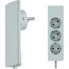 HLZATI ELOSZT 3 RSZES LAPOS DUGVAL FEHR 1 5M SCHULTE ELEKTROTECHNIK 151000156300