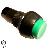 ET 5582 1k kapcsol 3A 250V OFF ON Furat 12 7mm Szne Zld