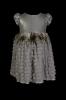 Sequin-embellished puff sleeve top and Naomi feathers